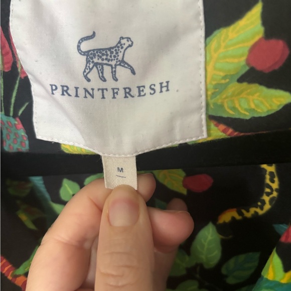 Printfresh Big Cat Energy Jungle Print pajamas M - Picture 6 of 6